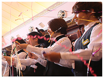 スタッフの対応、感想は？