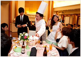 披露宴パーティの内容、感想は?