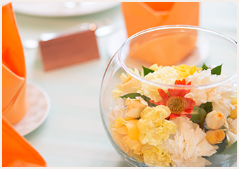 会場装飾、パーティテーマの内容は？