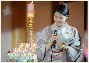 披露宴パーティの内容、感想は？