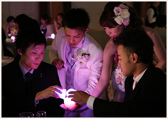 披露宴パーティの内容、感想は？