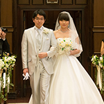 新郎新婦様モノクロ