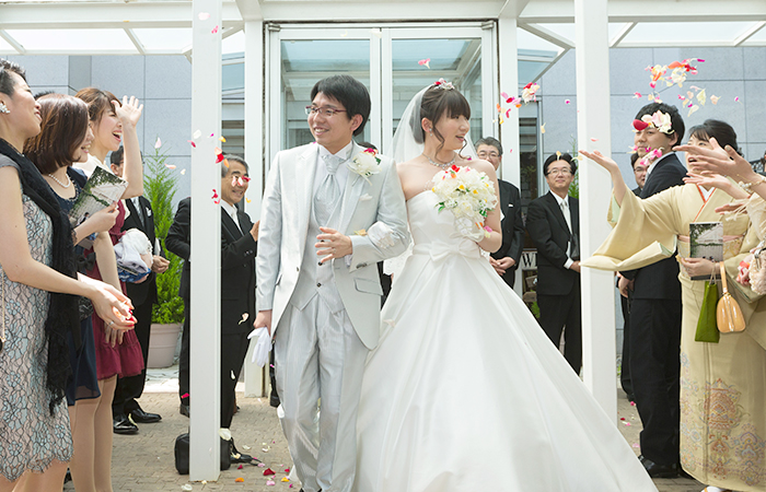 新婦様お父様挙式入場