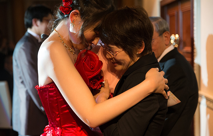 メインキャンドル点火