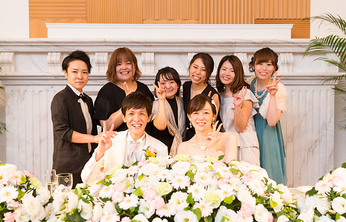 フラワーシャワー