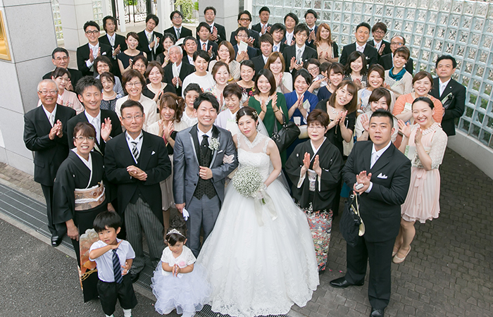 新郎新婦様パーティ入場