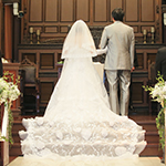 新婦様お父様挙式入場