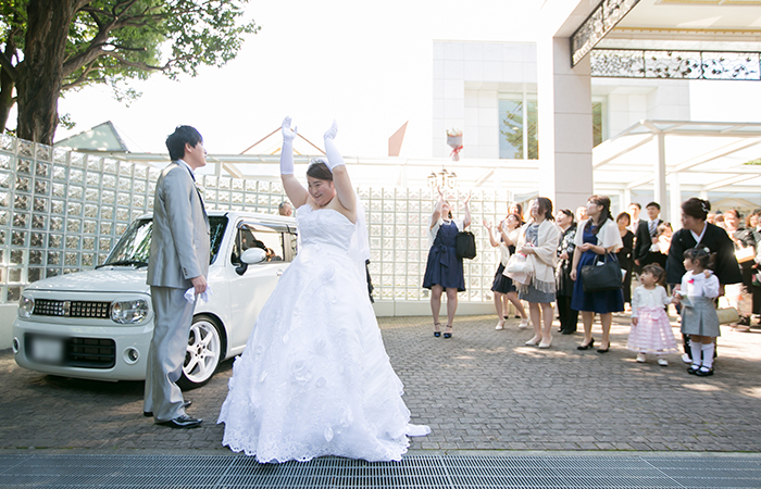 フラワーシャワー