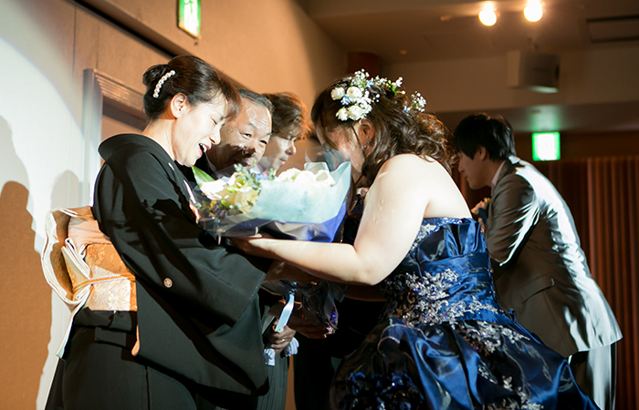 新郎新婦様パーティ入場