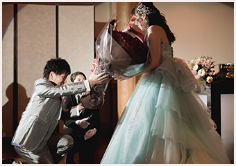 披露宴パーティーではどのような演出をされましたか?